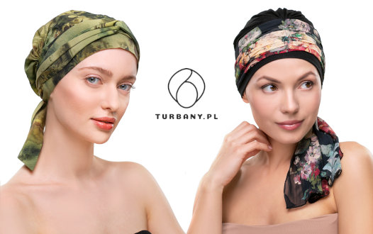 Turbany i chusteczki to ciekawa i pomocna alternatywa dla peruk